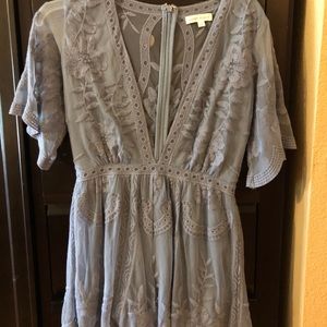 Honey Punch Lace Romper